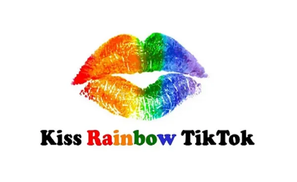 Изображение того, что такое радужный поцелуй на TikTok