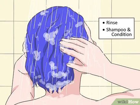 Изображение с названием Remove Dye from Hair Step 13