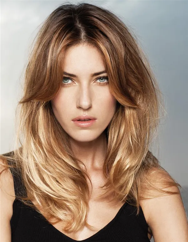 Прически с челкой (фото). Прически с челкой женские. 64 Chelka (55)