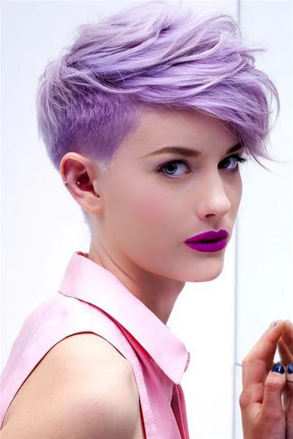 Прически с челкой (фото). Прически с челкой женские. 58 Chelka (20)