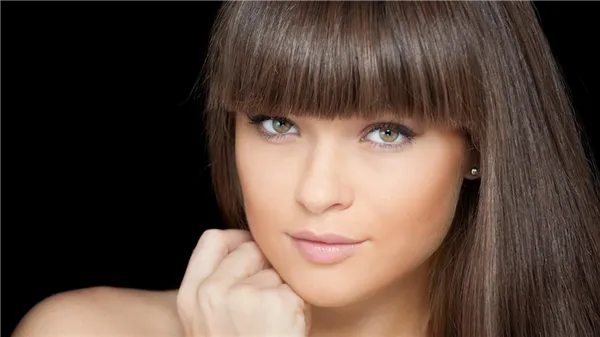 Прически с челкой (фото). Прически с челкой женские. 65 Chelka (58)