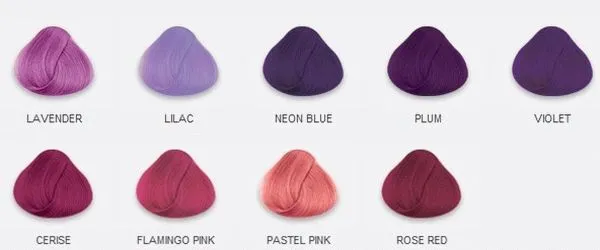 Фиолетовая краска для волос на темные волосы 2019 год. Фиолетовая краска для волос. 39