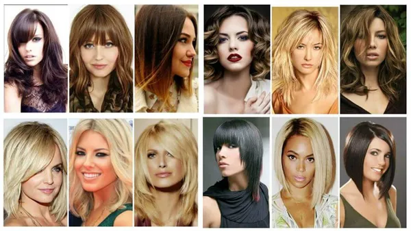 Модная стрижка Каскад 2023-2024: главные тренды и фото-идеи. Каскад на средние волосы с челкой фото. 104