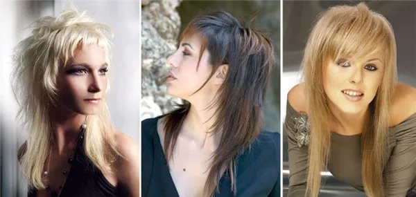 Модная стрижка Каскад 2023-2024: главные тренды и фото-идеи. Каскад на средние волосы с челкой фото. 87