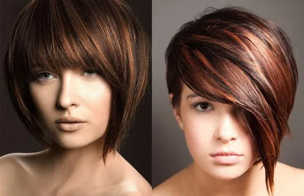 Колорирование на темные волосы — эффектно изменит ваш привычный образ. Колорирование волос на темные. 15