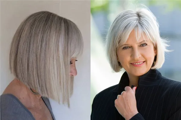 Стильные стрижки для женщин после 50-55 лет в 2023. Прически на средние волосы для женщин 50. 81