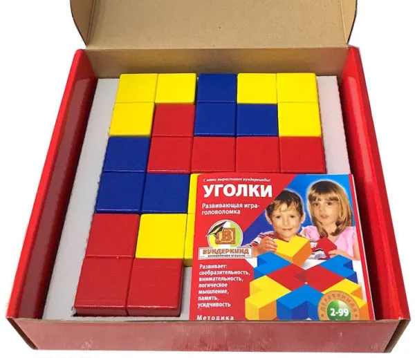 Коробка с кубиками Никитина