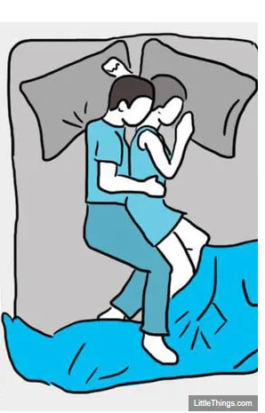 ТЕСТ: позы сна влюбленных значение (точность 100 процентов). Как спать с мужчиной. 6