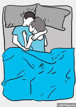 ТЕСТ: позы сна влюбленных значение (точность 100 процентов). Как спать с мужчиной. 8