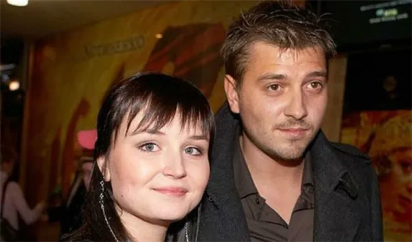 Полина Гагарина и Петр Кислов, ее первый муж
