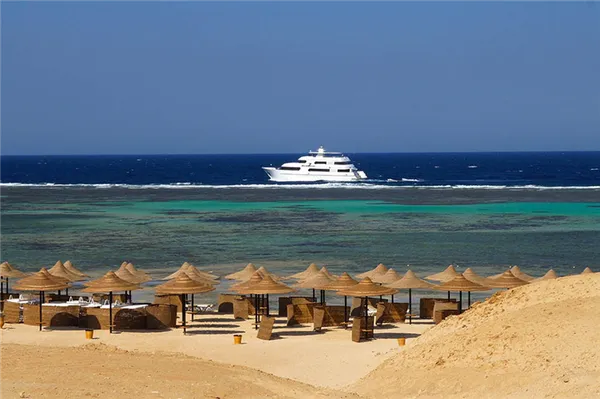 египет, пляж, берег, песок, яхта, отдых, отпуск, красное море