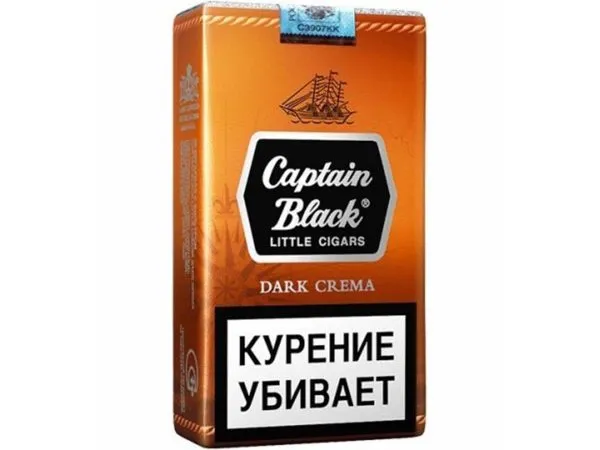Темно-кремовый черный капитан