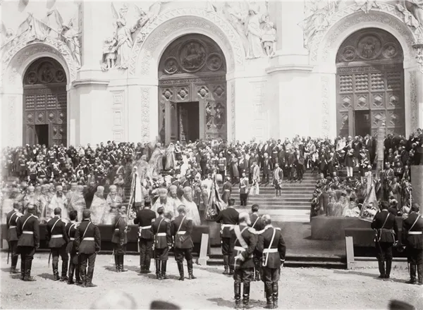 Освящение Храма Христа Спасителя в 1883 году