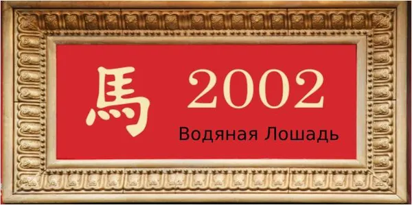 2002 год по китайскому гороскопу: Год Водяной Лошади — особенности личности. Какой год был 2002. 60