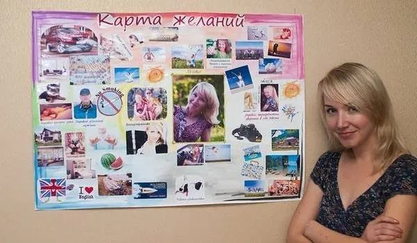 Как правильно сделать карту желаний 13