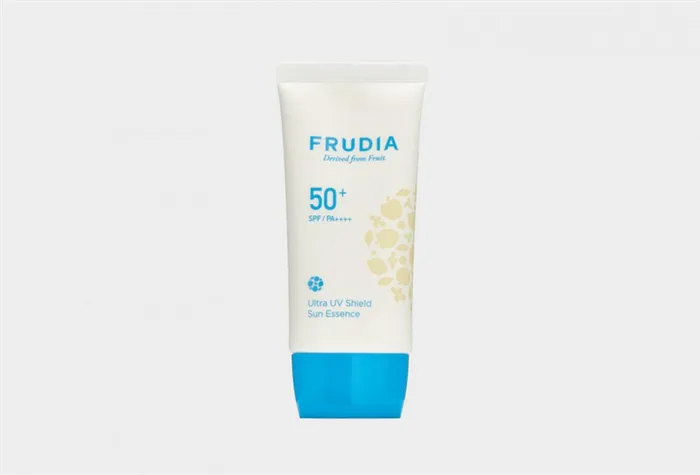 Крем-эссенция с ультра защитой от солнца SPF50+/PA++++ Frudia Ultra UV Shield Sun Essence 